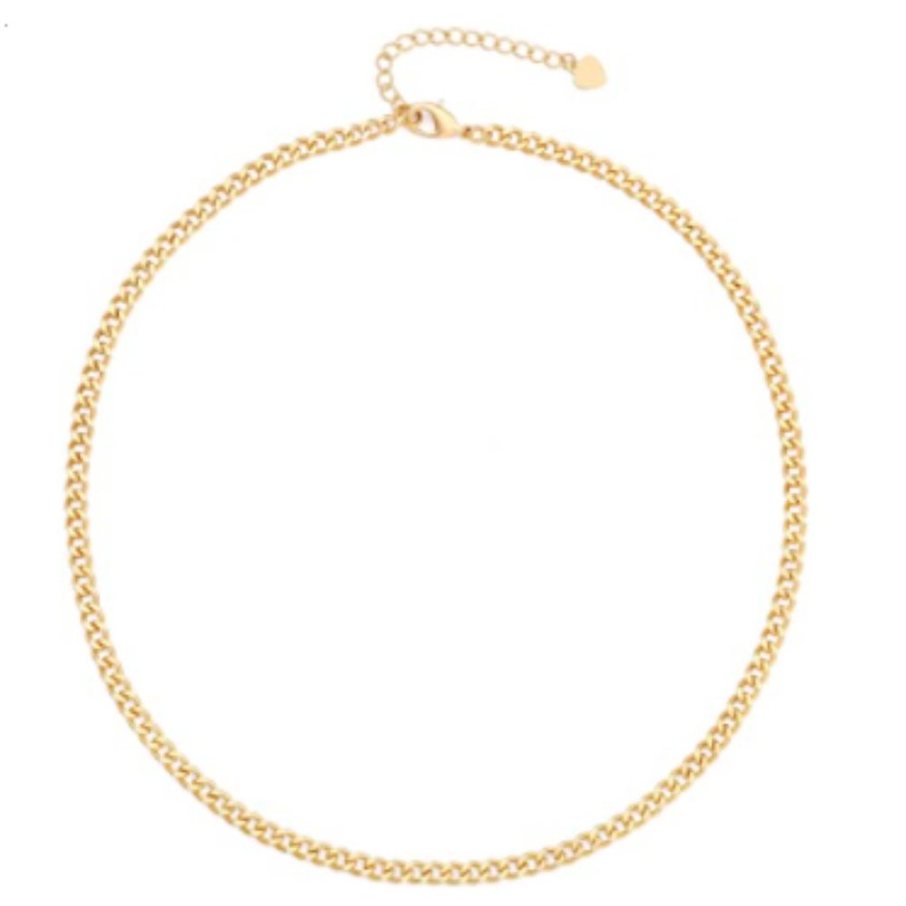 Satellite Chain Lava Bead Pendant Necklace for Women
